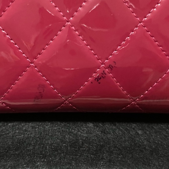 Authentic Chanel patent quilted long wallet with complete inclusion - Picture 9 of 16